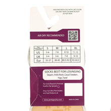 Load image into Gallery viewer, Holiday No Show Cushion Lounge Socks with Grippers