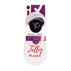 Holiday No Show Cushion Lounge Socks with Grippers