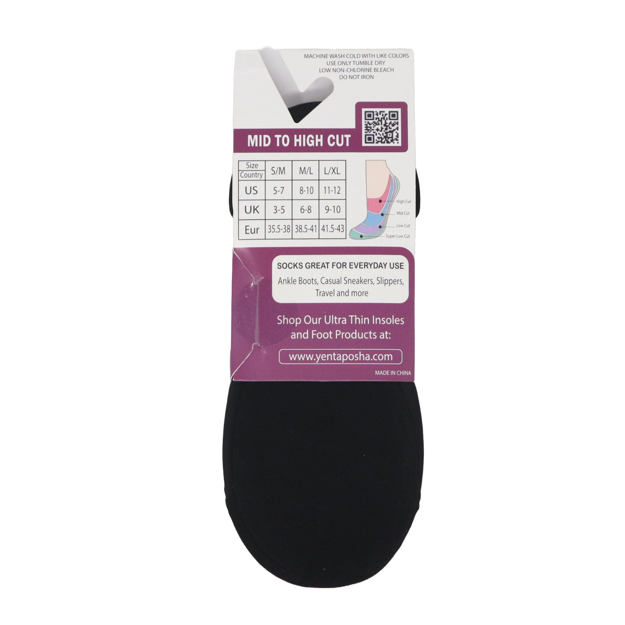 No Show Liner Sock *3-Pack*